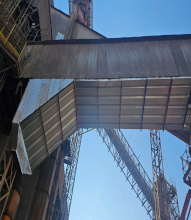 Serviço de solda em escada metálica